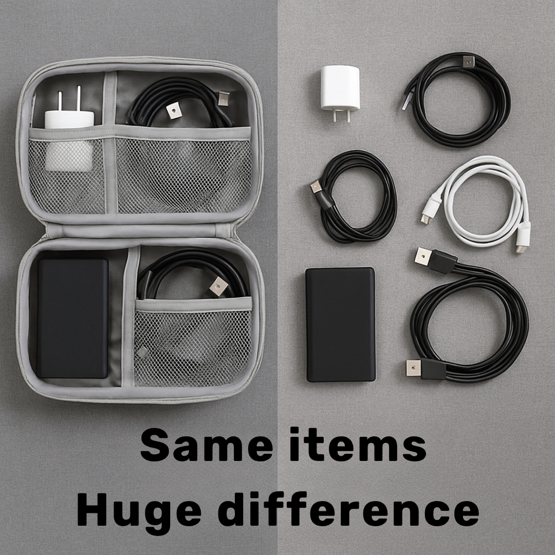 Cable and Charger Organizer Bag