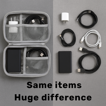 Cable and Charger Organizer Bag