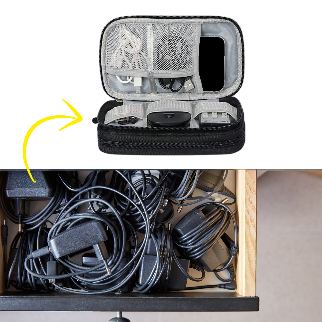 Cable and Charger Organizer Bag