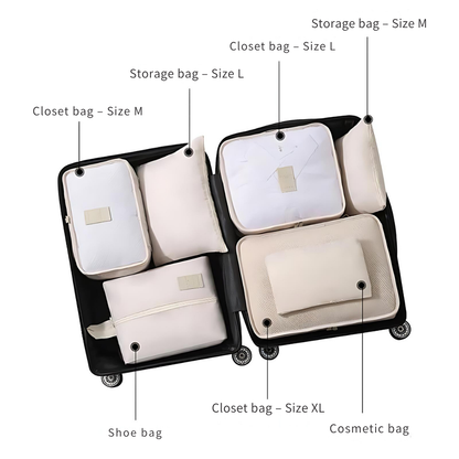 Premium packing set for your suitcase